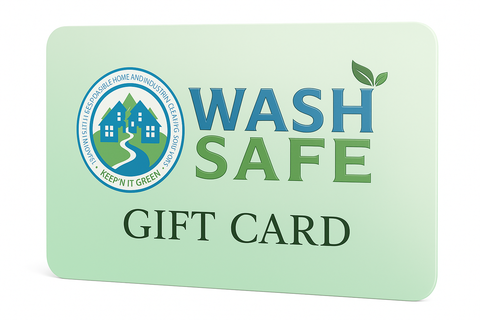 Wash Safe™ Eco-Safe Power Washing E-Gift Card
Give the gift of clean — the eco-friendly way.
Know someone who owns a power washing business? Starting one? Or maybe a homeowner who takes pride in their property? The Wash Safe™ E-Gift Card is the perfect digital gift for anyone who wants access to the industry's top environmentally friendly power washing supplies.
This gift card unlocks our full catalog of eco-safe exterior cleaning products—used by professionals nationwide to safely clean roofs, decks, si