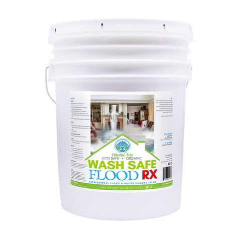 flood clean up, water damage, flood cleaner, flood RX, wash safe, mold, mildew, algae, flood solution, wash safe, pressure washing chemicals, biodegradable