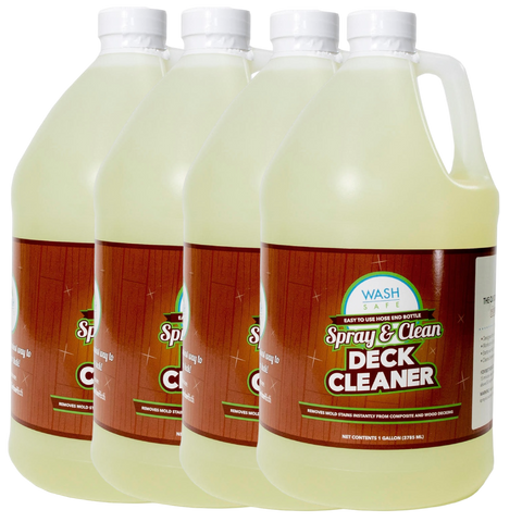 World's Best Spray and Clean Composite Deck Cleaner recommended by Trex and Timbertech
