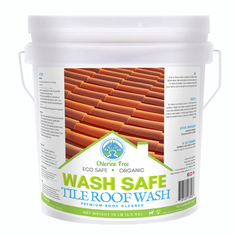 Tile, Roof, Wash, Roof Cleaning, Clay, Slate, Concrete, Wash Safe, How to clean tile roof, red roof tiles, moss, algae, mold