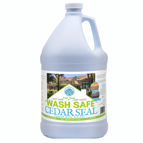 Image of wash safe cedar seal how to clean cedar shakes shingles roofing cleaning eco safe