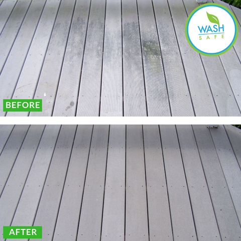 World's Best Spray and Clean Composite Deck Cleaner recommended by Trex and Timbertech 