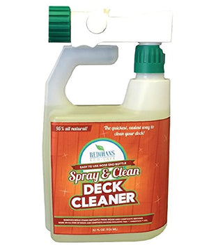 Spray and Clean Deck Cleaner (Ready to Use Hose End Bottle) Specially Formulated for Trex & Timbertech Composite Decks Made Before 2010